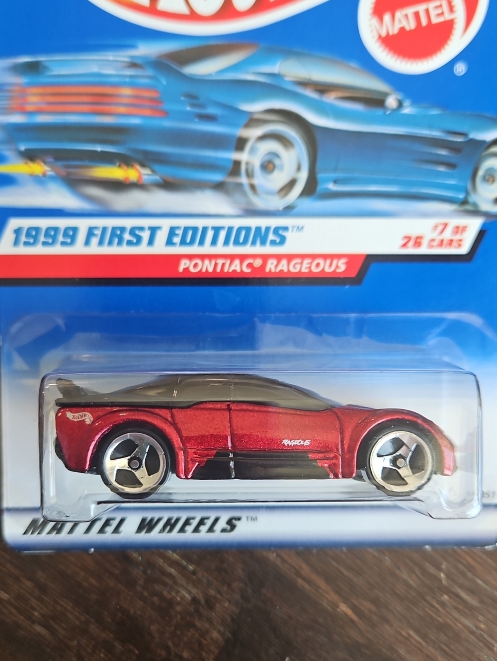 Pontiac Rageous 1999 Hot Wheels Car